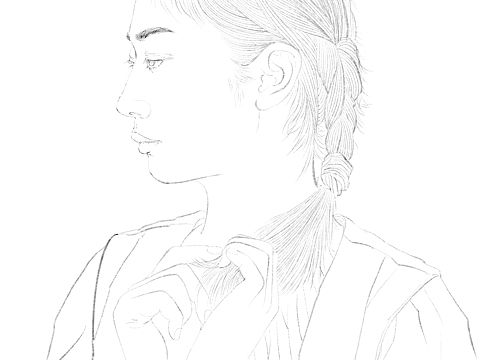 iPad绘画第5天（线条练习）（个人主页-ZNTg4MTcyODQ=） - 绘画 - 站酷设计师Z27181808原创素材 - 站酷ZCOOL