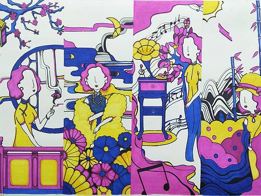 午间民国（个人主页-ZMzI0ODc4MjQ=） - 概念设定 - 站酷设计师chengCDF原创素材 - 站酷ZCOOL