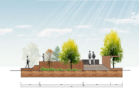 景观剖面设计（个人主页-ZMjEzMjMyMzY=） - 景观设计 - 站酷设计师CCCJY原创素材 - 站酷ZCOOL