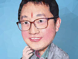 三角形 构成 肖像