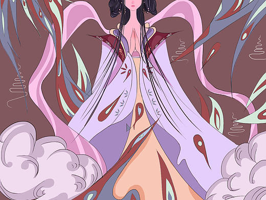 国风（个人主页-ZNDMwODEyMjQ=） - 创作习作 - 站酷设计师鸢辞MR原创素材 - 站酷ZCOOL