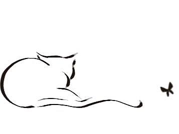 国画风格猫罐头包装设计