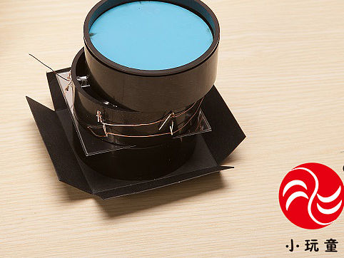 小玩童科技小制作 科普器材 科学实验玩具 diy 材料 自制灯光隧道