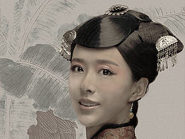 修圖 古裝美女