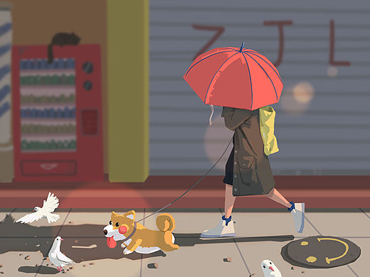 插画速涂