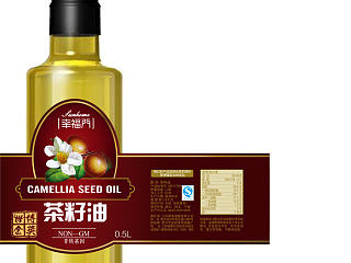 食用油、橄榄油标签、瓶贴