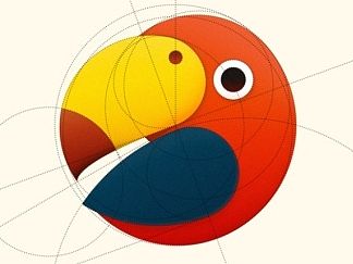 鹦鹉  AI圆切练习