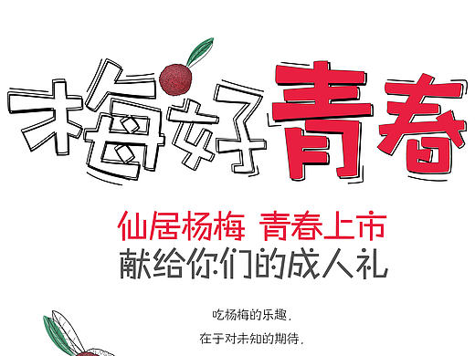 杨梅节的海报