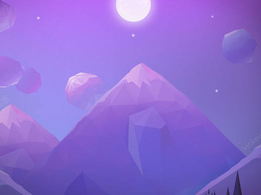 小插画一枚low poly