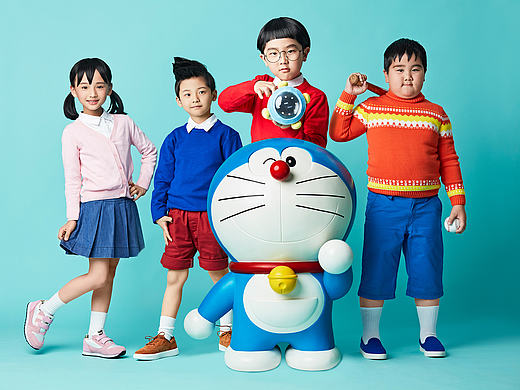 品牌童装大片——多啦a梦
