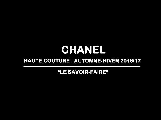 Chanel发布会时尚片头模拟