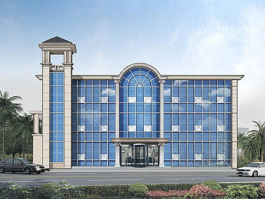 【建筑】北京望京季景沁园建筑立面效果图