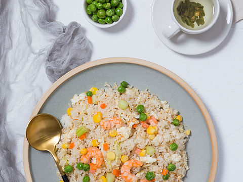 蛋白炒饭