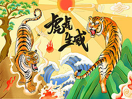 虎虎生威