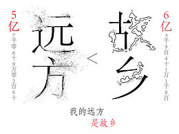 字体海报