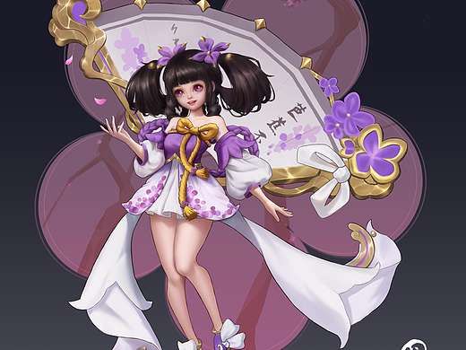 小喬同人立繪（個人主頁-ZNDY5MDc3MTI=） - 其他平面 - 站酷設計師托桃豹兔原創(chuàng)素材 - 站酷ZCOOL