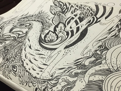 原创《羽翼》（个人主页-ZMzExNjY2MDQ=） - 新锐潮流插画 - 站酷设计师flyjiang原创素材 - 站酷ZCOOL