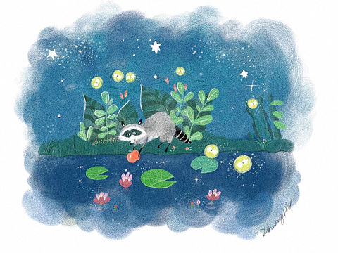 干脆面偷苹果（个人主页-ZMTk2NzkzNDA=） - 儿童插画 - 站酷设计师海鸟酱原创素材 - 站酷ZCOOL