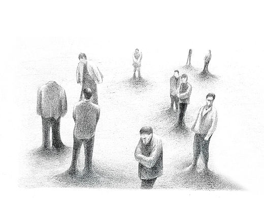 《疯癫与文明》插图设计