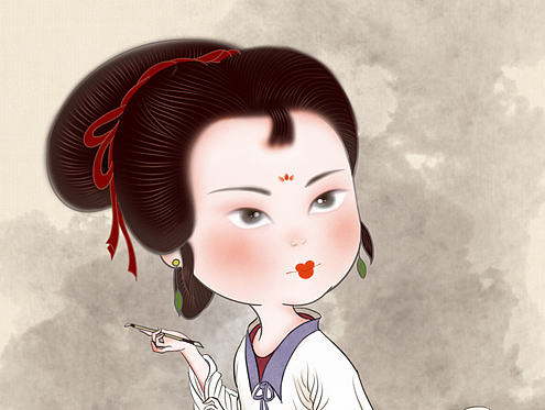板绘仿古