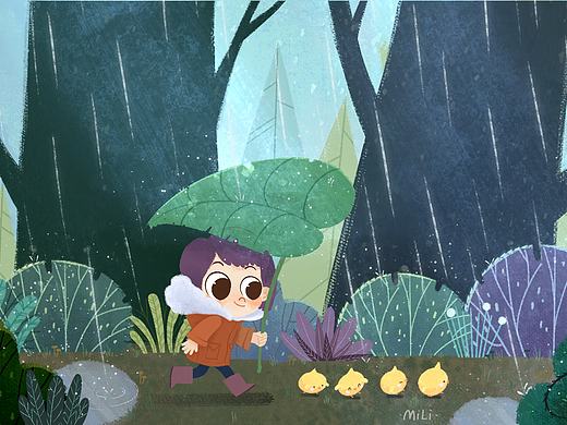 下雨天