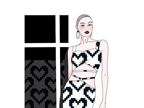 同一个款不同花色的演绎