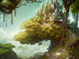 電影游戲場(chǎng)景概念設(shè)計(jì)，氣氛?qǐng)D