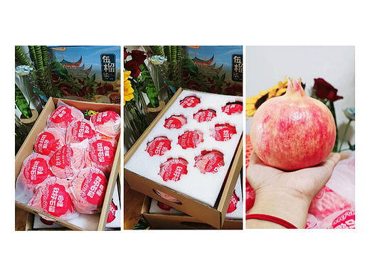 会理石榴包装箱设计