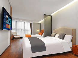 西安酒店客房拍摄 民宿室内环境拍摄 建筑空间摄影