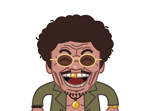 看老片画小人洛奇