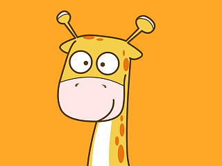 [简笔画]长颈鹿