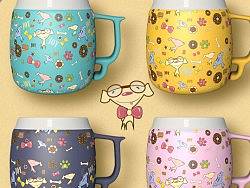 JOY陶瓷杯（个人主页-ZMjc3MTcwNA==） - 生活用品 - 站酷设计师豆芽喝水去原创素材 - 站酷ZCOOL