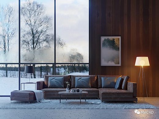 夏天太热?来我的效果图里乘凉吧。