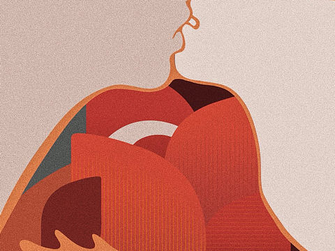 【爱的时候】原创插画作品