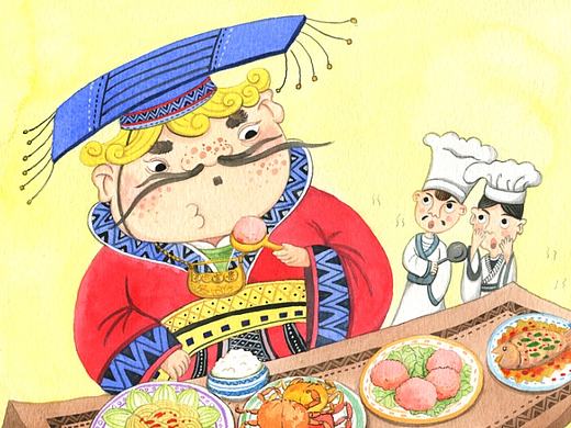 成语故事：狼吞虎咽