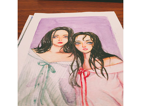 水彩更新（个人主页-ZMjE3MDk1MzI=） - 创作习作 - 站酷设计师小鱼呦呦呀原创素材 - 站酷ZCOOL