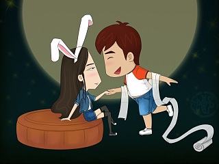 中秋（个人主页-ZNTEyNjY3Mg==） - 创作习作 - 站酷设计师螂螂原创素材 - 站酷ZCOOL