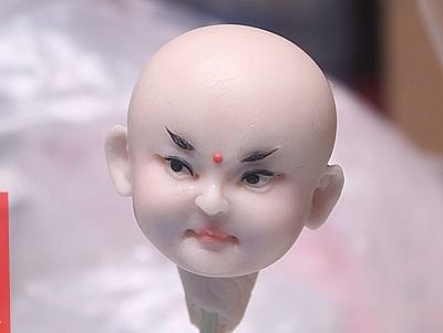 贺加贵面塑软陶（哪吒闹海）