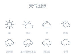 天气icon