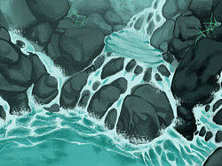 石头间的水花（个人主页-ZMjI5OTYxNg==） - 新锐潮流插画 - 站酷设计师1039072221原创素材 - 站酷ZCOOL