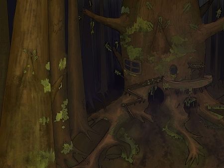 森林树屋（个人主页-ZNTI1OTY0MA==） - 创作习作 - 站酷设计师LoganDragon原创素材 - 站酷ZCOOL