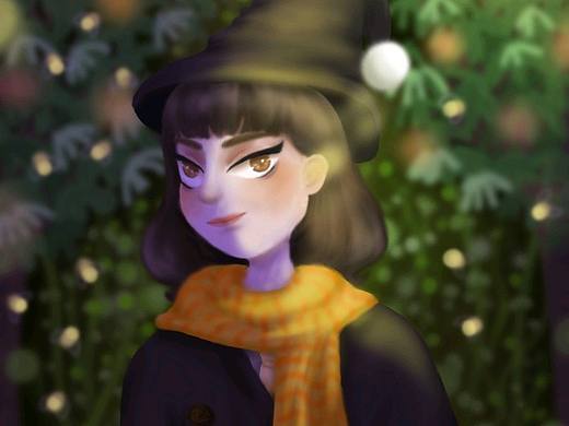 小魔女 · 卡提（個(gè)人主頁(yè)-ZNDYyMTYwNjg=） - 概念設(shè)定 - 站酷設(shè)計(jì)師辛五歲原創(chuàng)素材 - 站酷ZCOOL