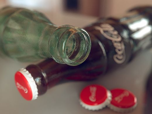 可口可乐静帧渲染