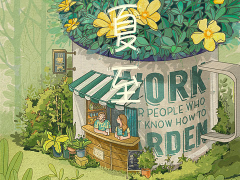 夏至的草野咖啡厅