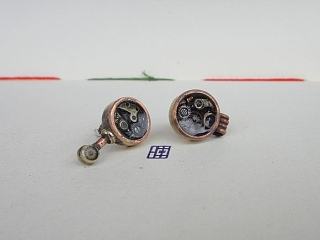 蒸汽朋克耳钉