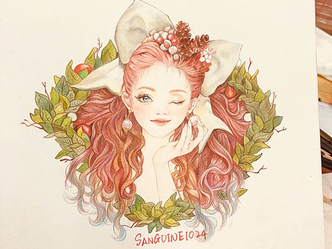 彩铅小姐姐（个人主页-ZMzAwMjY5NDg=） - 创作习作 - 站酷设计师友善的热心市民原创素材 - 站酷ZCOOL