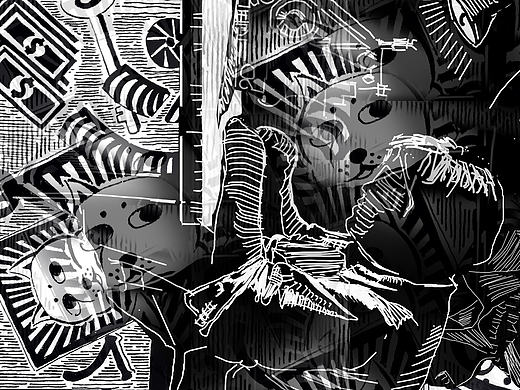 时代变迁论☢|版画