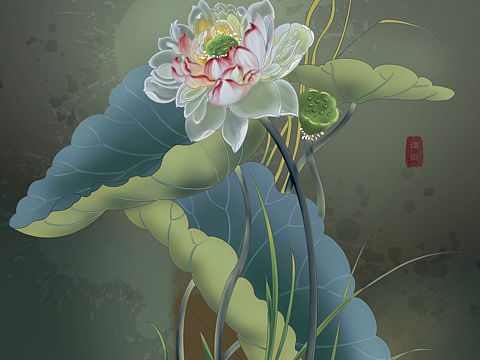 金陵十二钗-林黛玉:水芙蓉