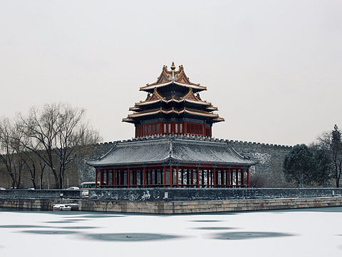 故宫遇上雪景，幸事！（个人主页-ZMjA0MzE3Njg=） - 风光摄影 - 站酷设计师溜只鸭原创素材 - 站酷ZCOOL