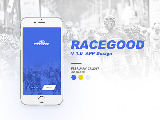 RACEGOOD v1.0 APP Design
